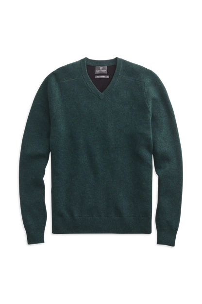 Tech Cashmere V-Neck Sweater