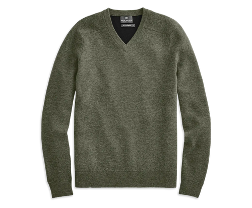 Tech Cashmere V-Neck Sweater