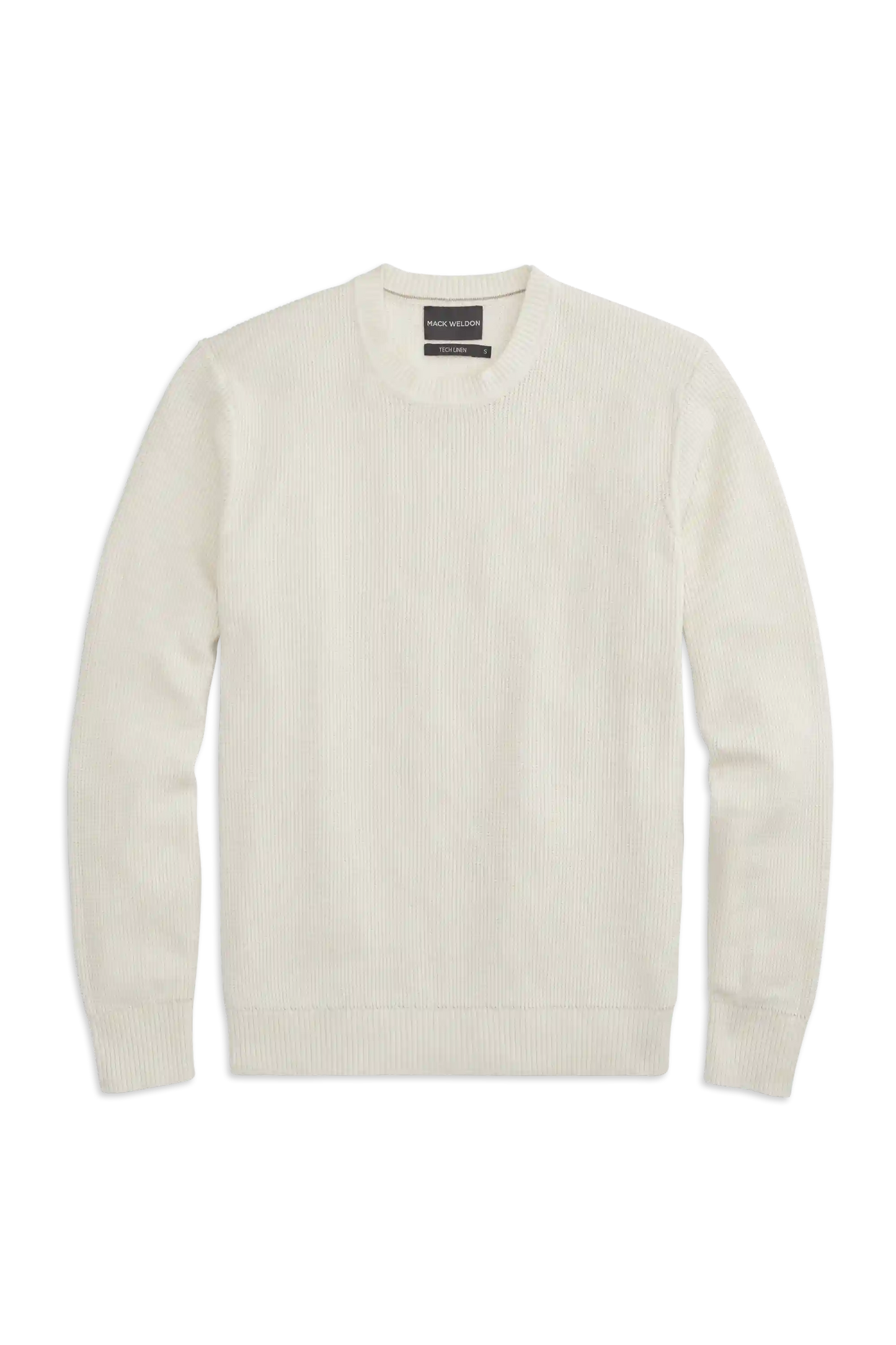 Tech Linen Long Sleeve Crew