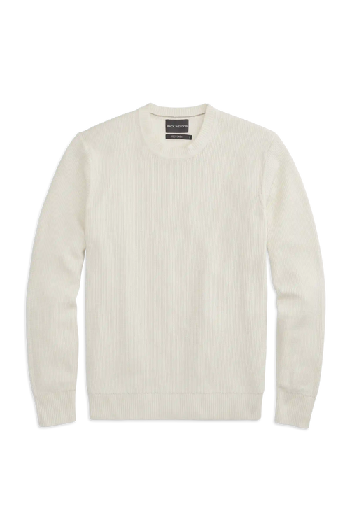 Tech Linen Long Sleeve Crew