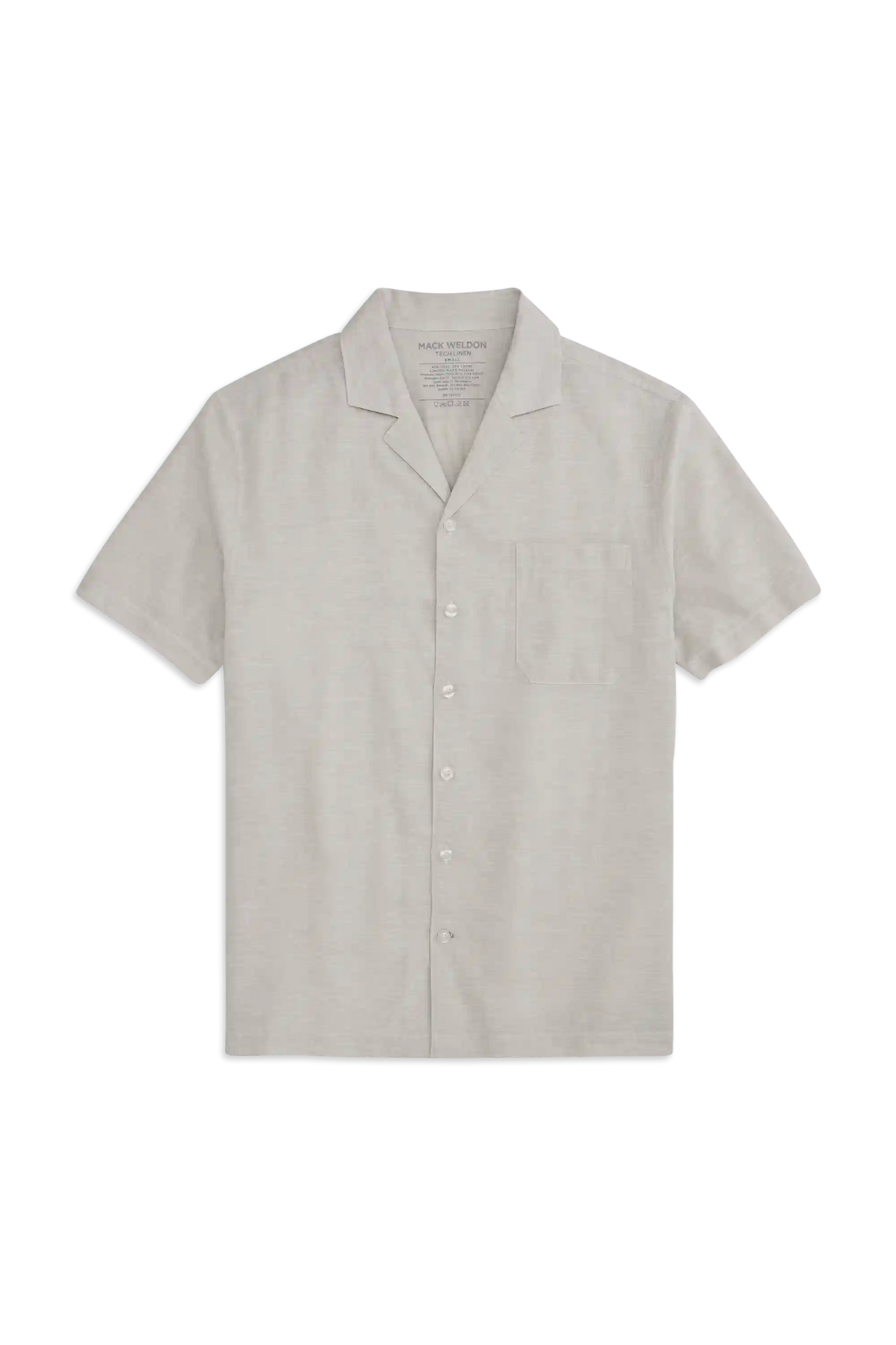 Tech Linen Camp Shirt