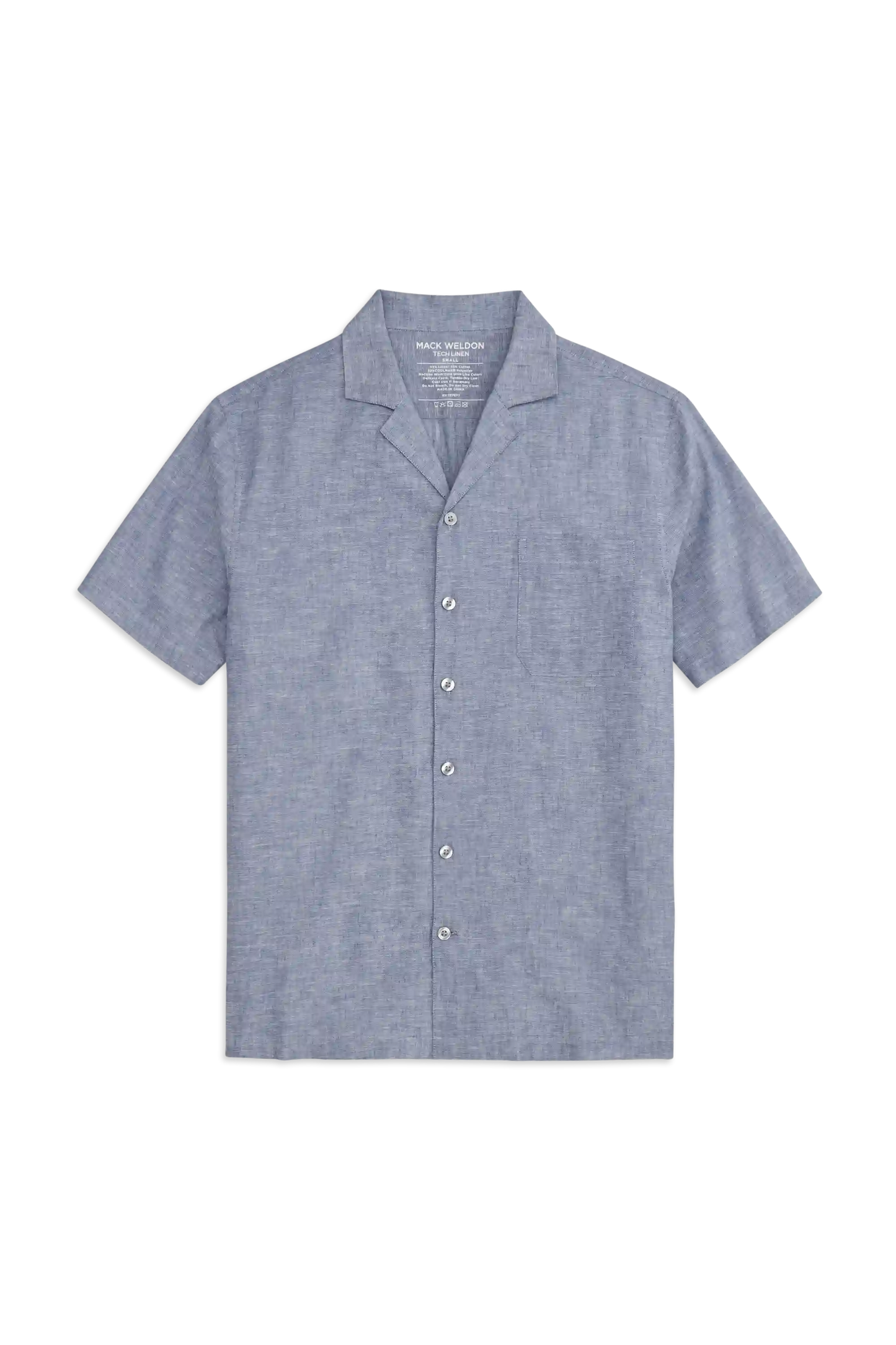 Tech Linen Camp Shirt