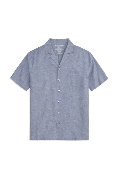 Tech Linen Camp Shirt