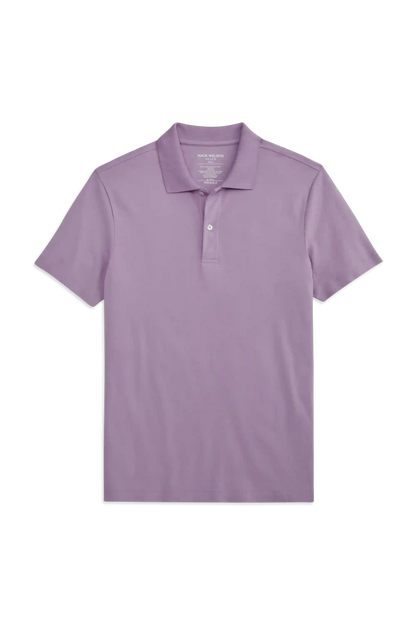 SILVER Pique Polo