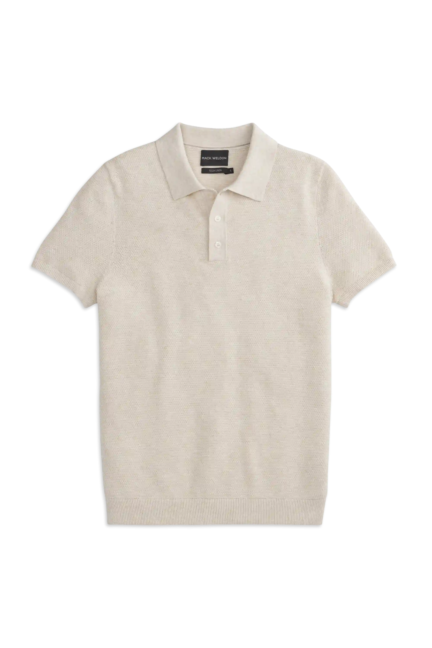 Tech Linen Sweater Polo