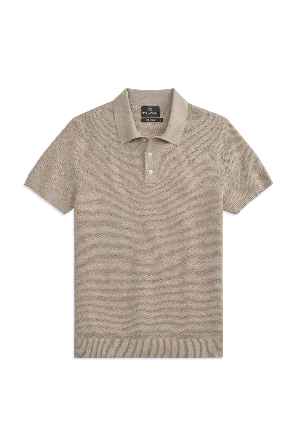 Tech Linen Sweater Polo