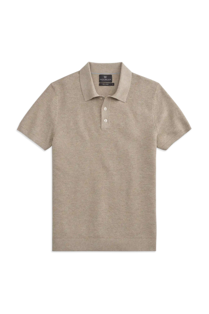 Tech Linen Sweater Polo