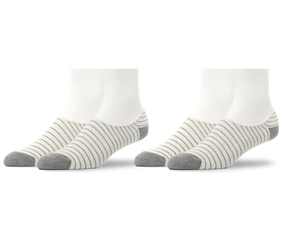 2-Pack Everyday No Show Sock