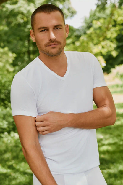 AIRKNITˣ Cotton V-Neck Undershirt