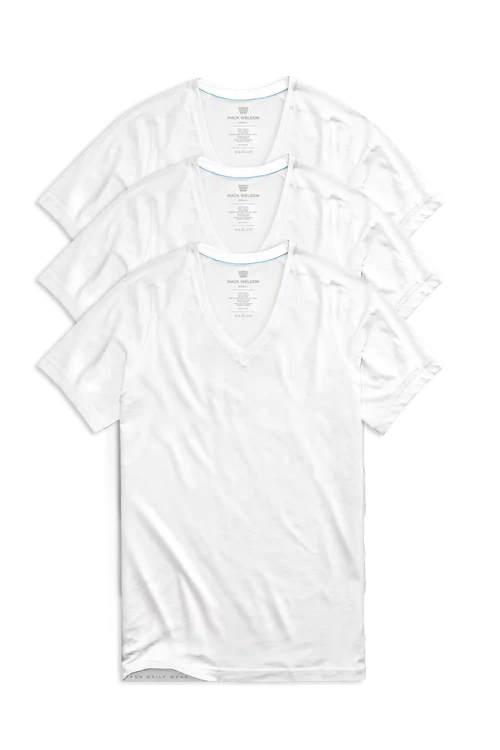 3-Pack 18-Hour Jersey V-Neck Undershirt