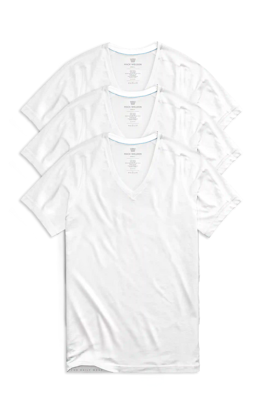 3-Pack 18-Hour Jersey V-Neck Undershirt