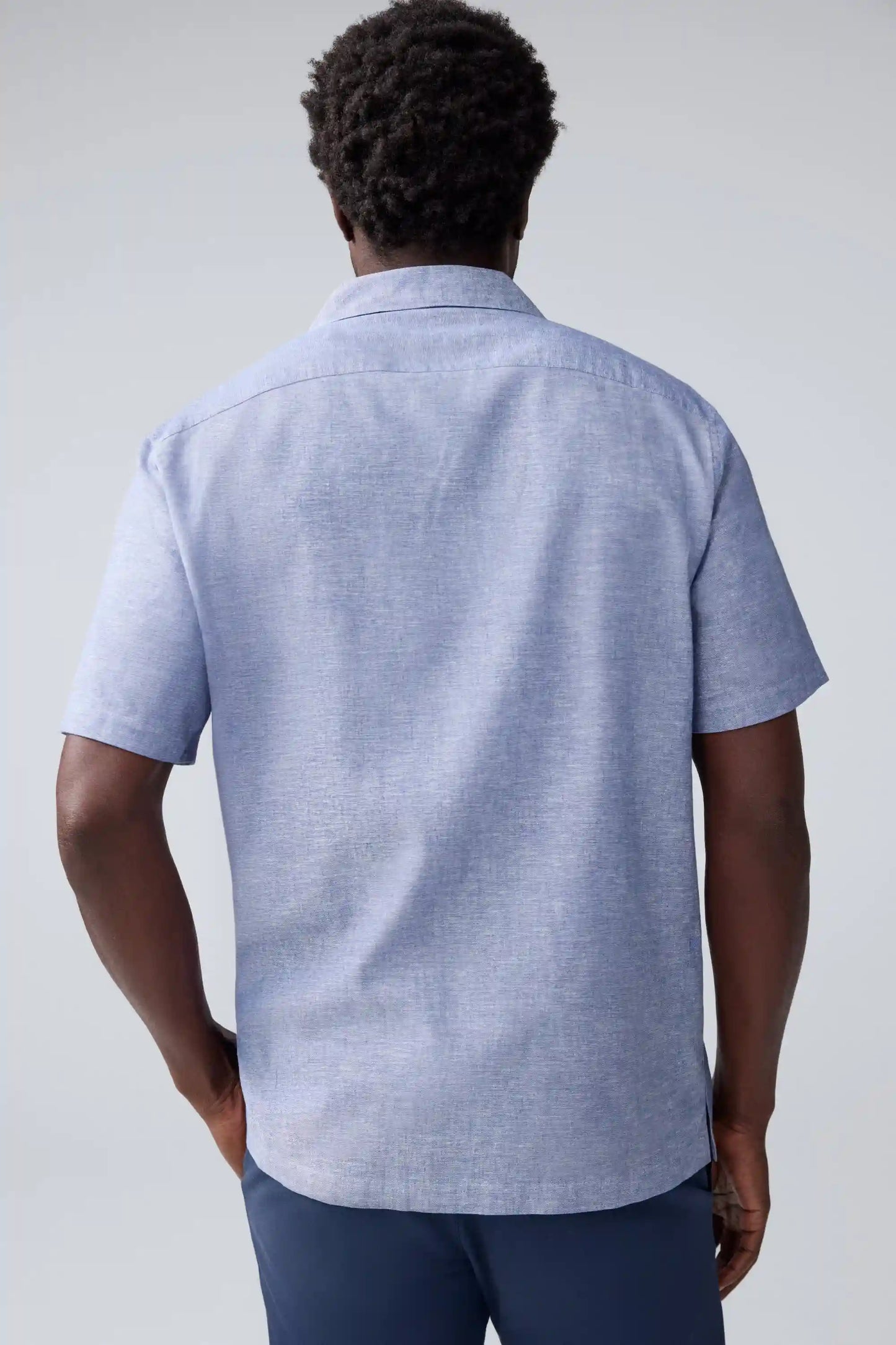 Tech Linen Camp Shirt