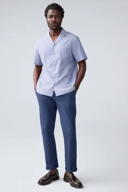 Tech Linen Camp Shirt