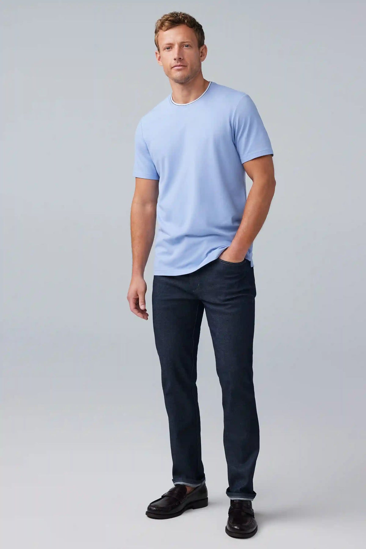 SILVER Pique T-Shirt