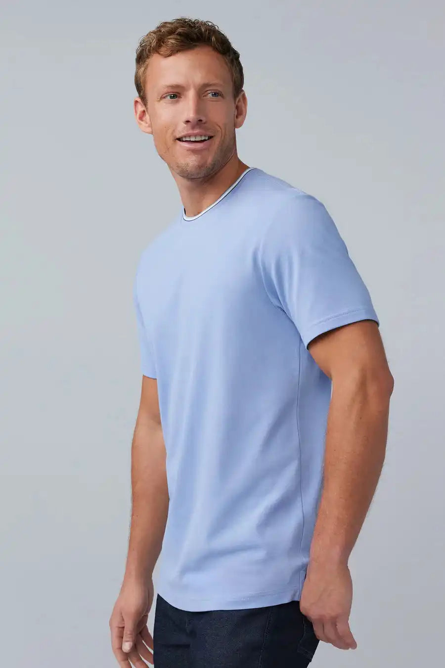 SILVER Pique T-Shirt
