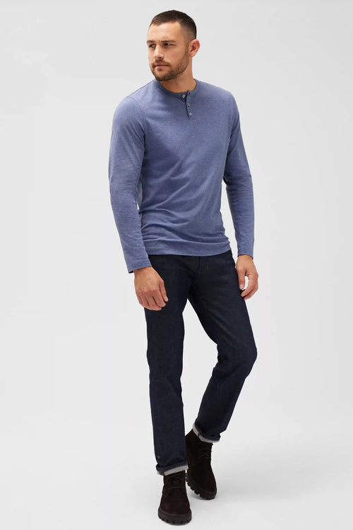 SILVER Long Sleeve Henley