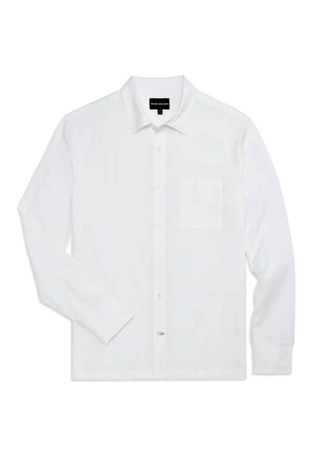 SILVER Jersey Button Up