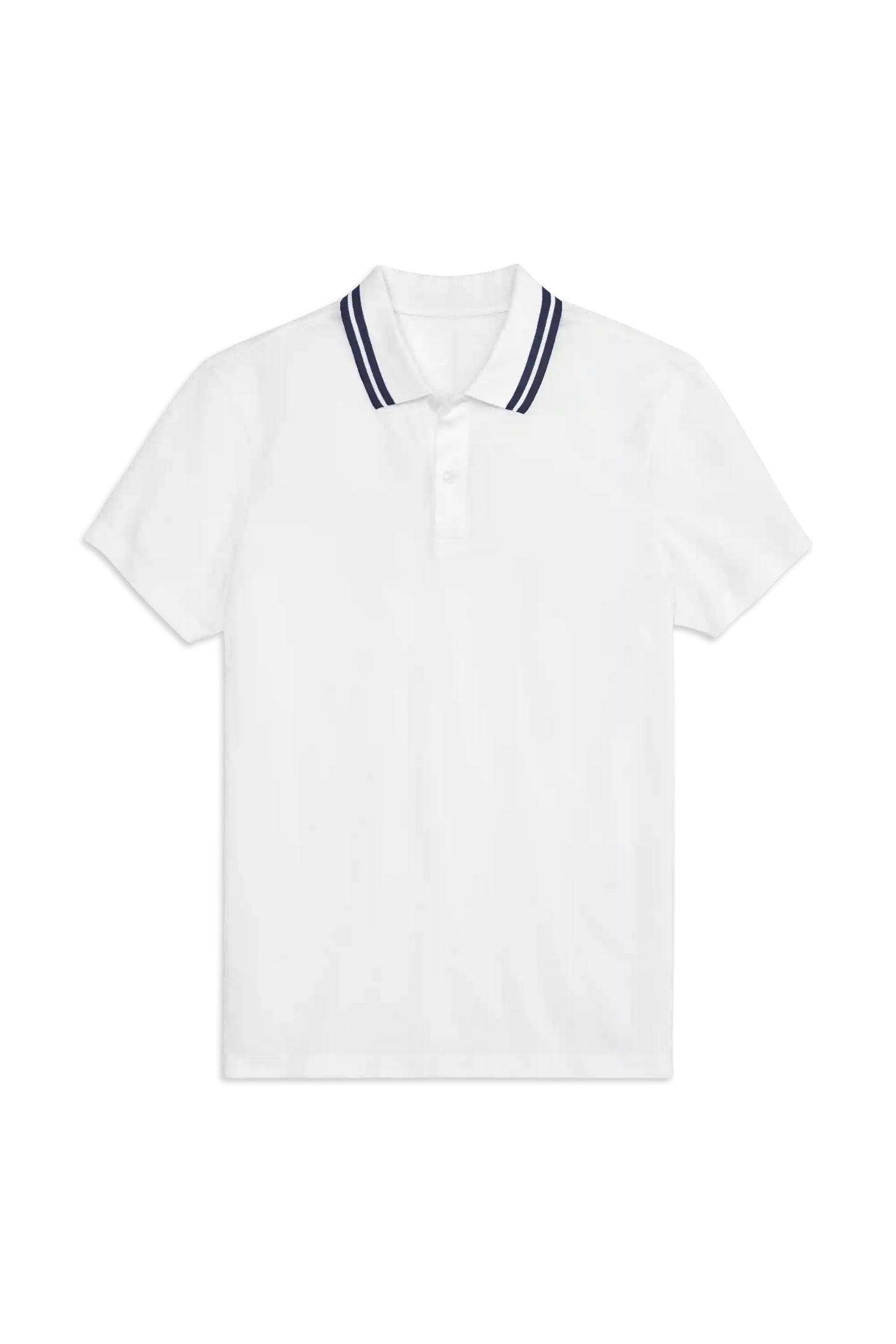 SILVER Pique Polo