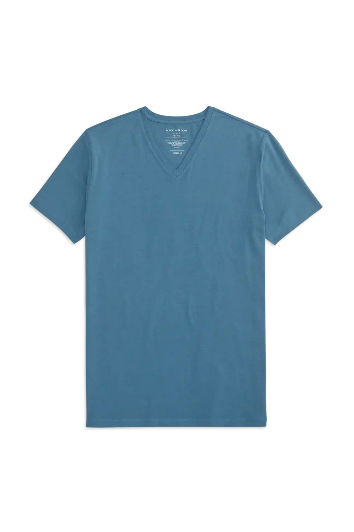 SILVER V-Neck T-Shirt