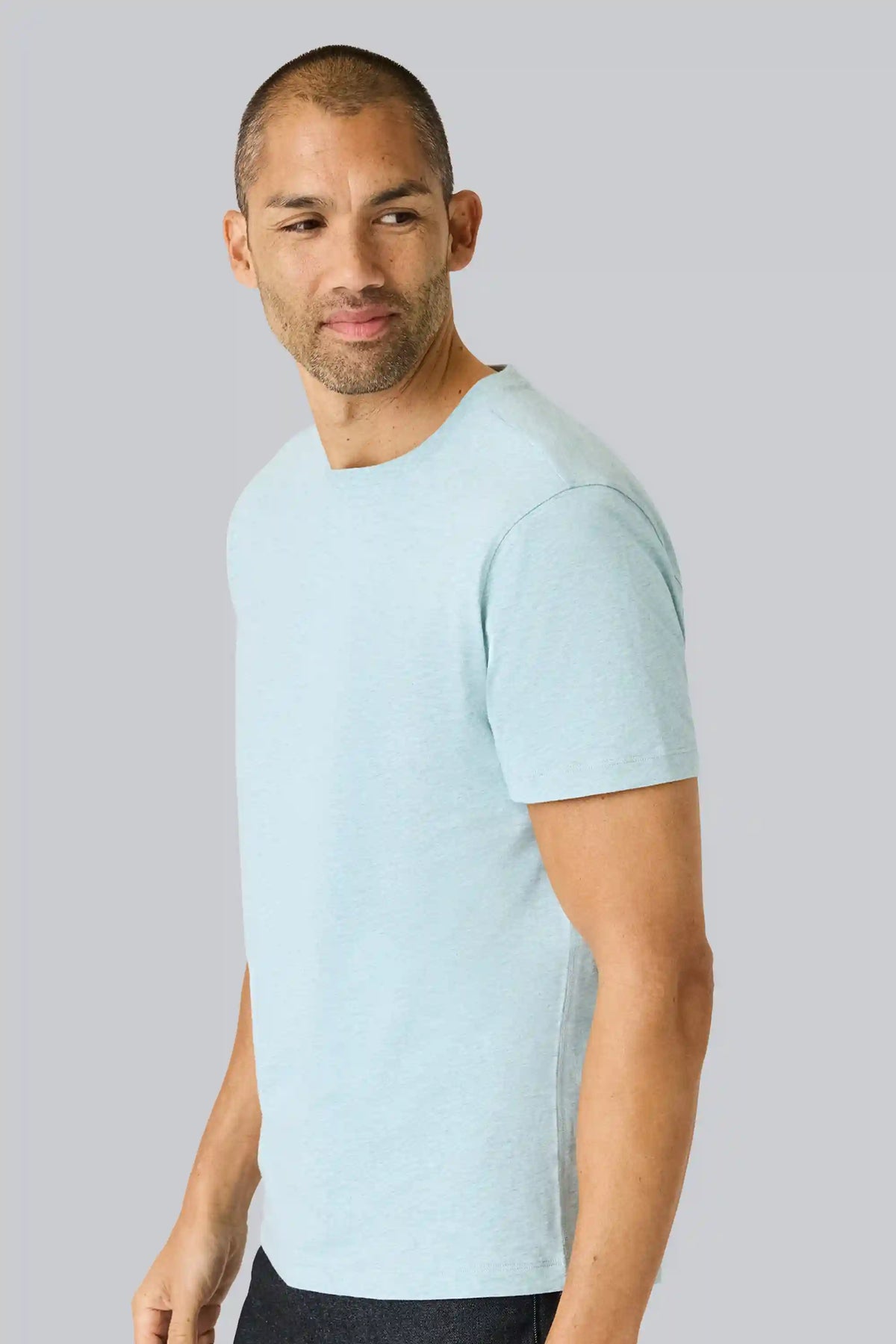 Slub Crew Neck T-Shirt
