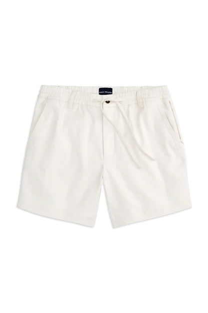 Stretch Twill Drawstring Chino Short