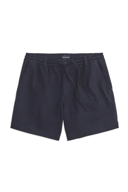 Stretch Twill Drawstring Chino Short