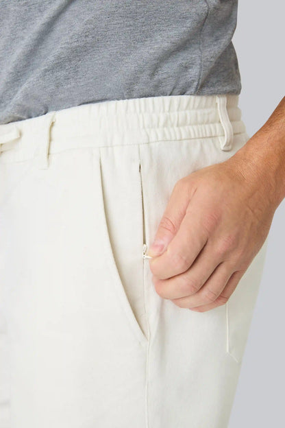 Stretch Twill Drawstring Chino Short