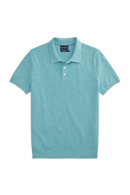 Tech Linen Sweater Polo