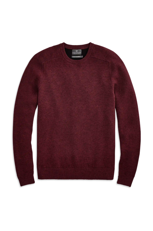 Tech Cashmere Crew Neck Sweater