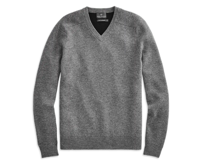 Tech Cashmere V-Neck Sweater