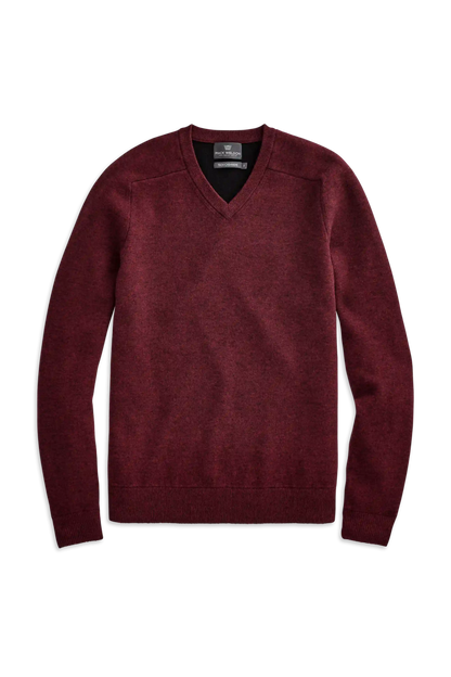 Tech Cashmere V-Neck Sweater