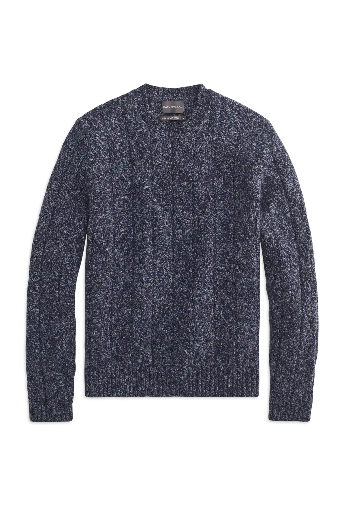 WARMKNIT Wool Crew Neck Sweater