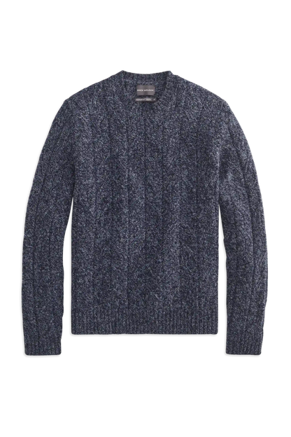 WARMKNIT Wool Crew Neck Sweater