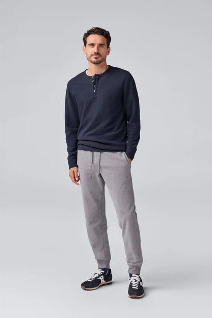 WARMKNIT Waffle Long Sleeve Henley