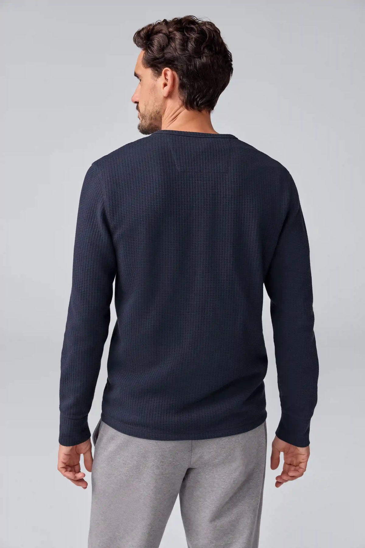 WARMKNIT Waffle Long Sleeve Henley
