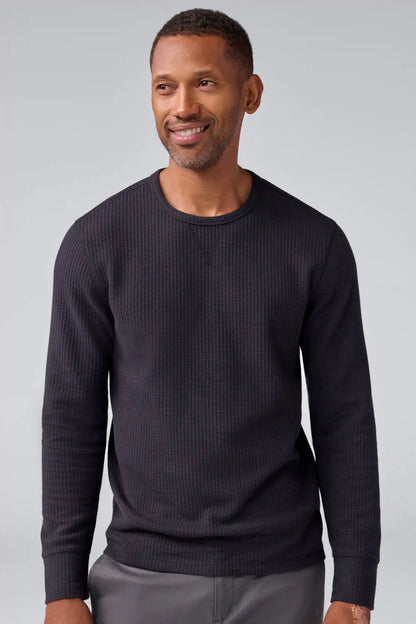WARMKNIT Waffle Long Sleeve Crew