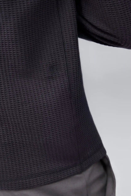 WARMKNIT Waffle Long Sleeve Crew