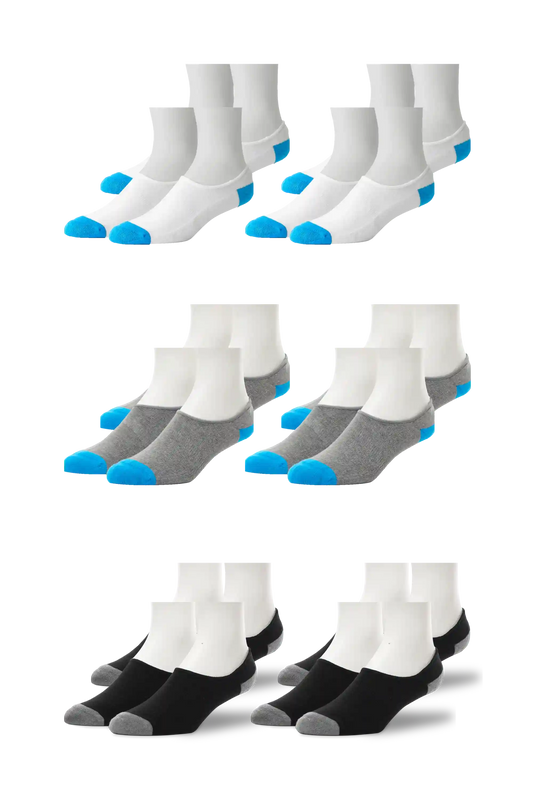 6-Pack Everyday No Show Sock